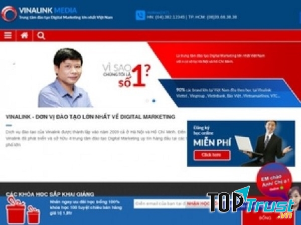 Trung tâm đào tạo Marketing online Vinalink
