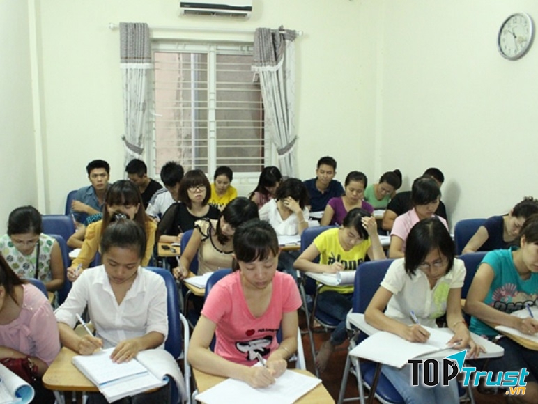 Hình ảnh lớp học kế toán tại quận Tân Bình