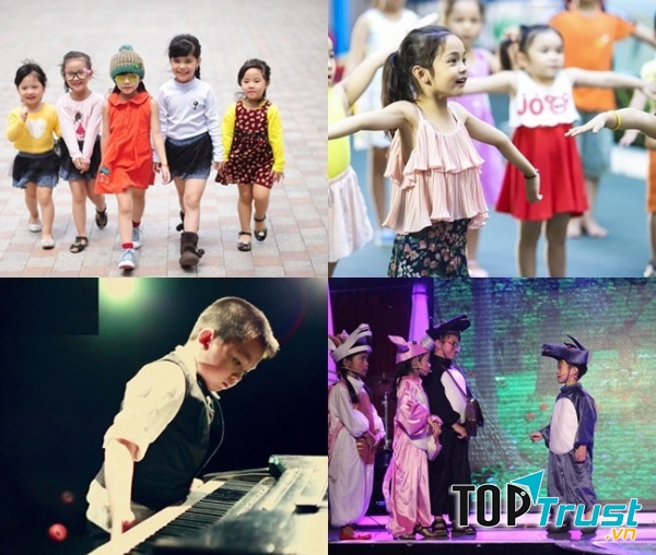 khoá học lớp diễn viên nhí trung tâm đào tạo nghệ thuật Á Châu