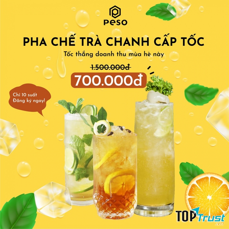 Trung Tâm Đào Tạo Pha Chế Hàng Đầu Peso