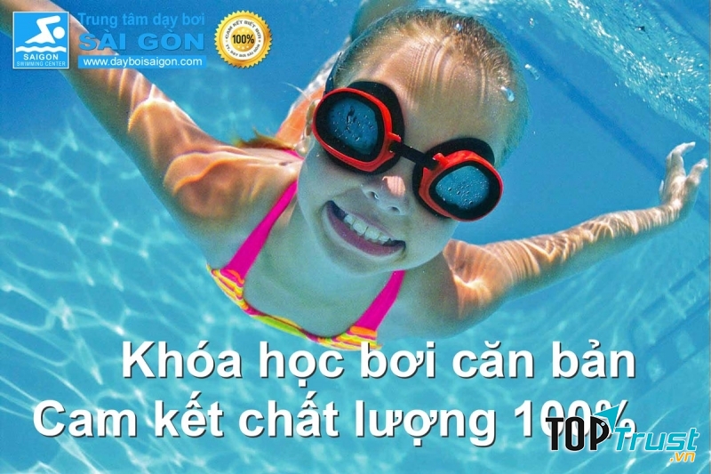 Trung tâm cam kết chất lượng tốt nhất và đáp ứng mọi kỳ vọng khi cho bé học bơi tại đây
