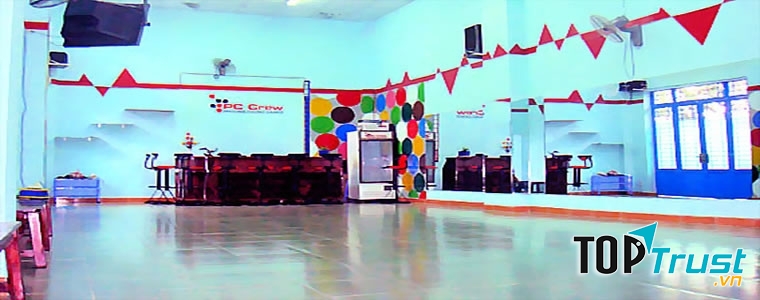 không gian Trung tâm dạy nhảy Hàn Quốc PC Crew