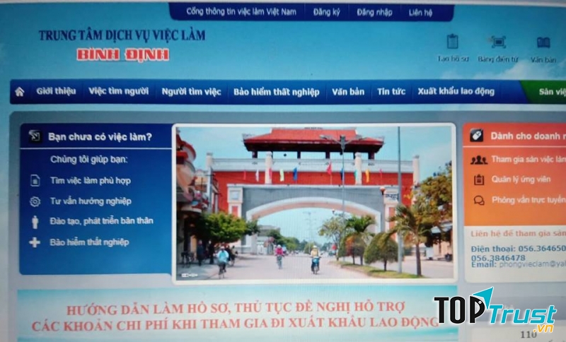Trung tâm giới thiệu việc làm tỉnh Bình Định