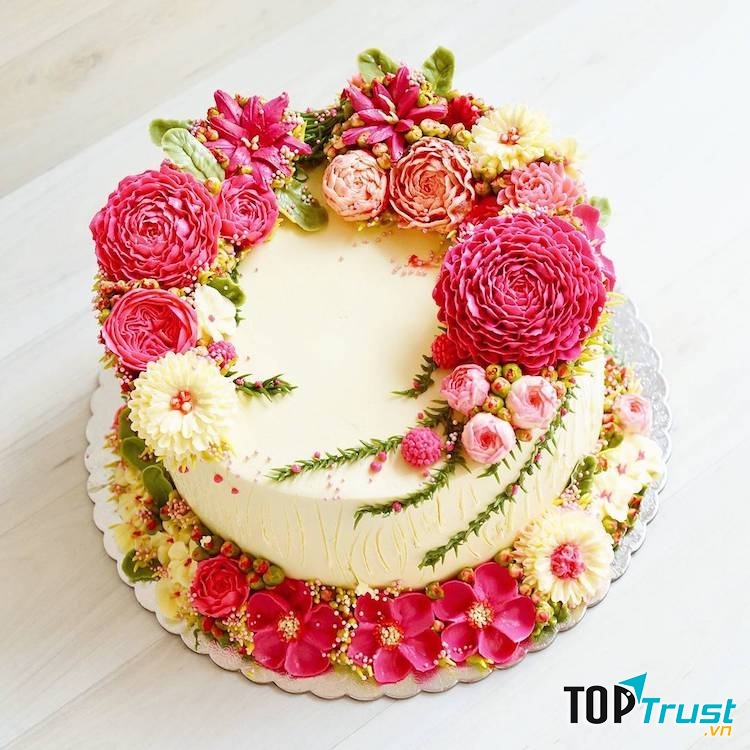 Bánh kem đạt trình độ cao về nghệ thuật