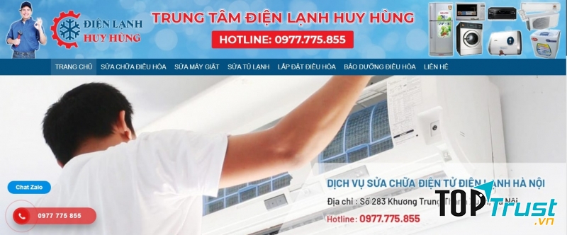 Trung tâm điện lạnh Huy Hùng