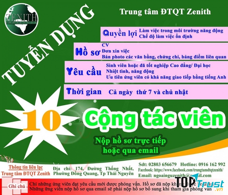 Trung tâm ĐTQT Zenith