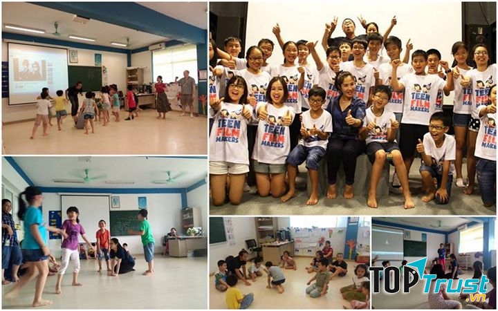 Trong quá trình học, các em sẽ được học cách giải phóng cơ thể, linh hoạt xử lý các tình huống, kỹ thuật biểu diễn, cách điều khiển cảm xúc và giọng nói phù hợp với vai diễn.