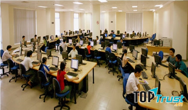 Bên trong Trung tâm học liệu Đại học Đà Nẵng