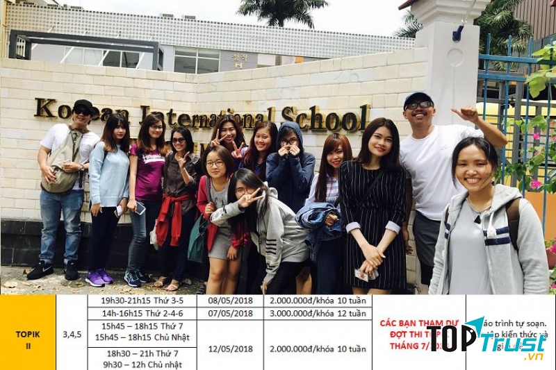 Trung tâm Học tiếng Hàn Không Khó