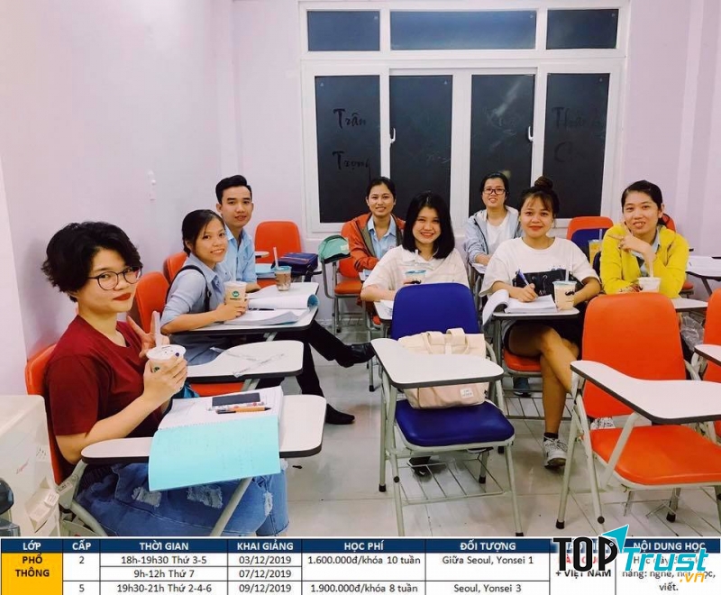 Trung tâm Học tiếng Hàn Không Khó