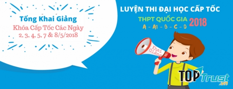 Trung Tâm luyện thi Nguyễn Thượng Hiền thường xuyên mở các lớp luyện thi cấp tốc