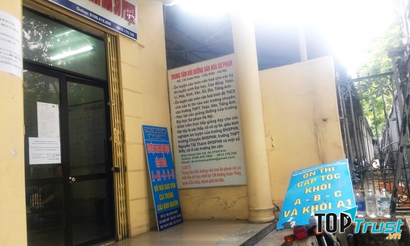 Trung tâm luyện thi Đại học Sư phạm Hà Nội