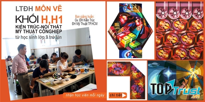 Lớp luyện thi khối H ở trung tâm