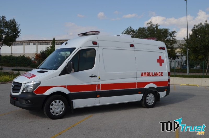 Dịch vụ cho thuê xe cứu thương của Medi Heathcare. Ảnh minh họa.