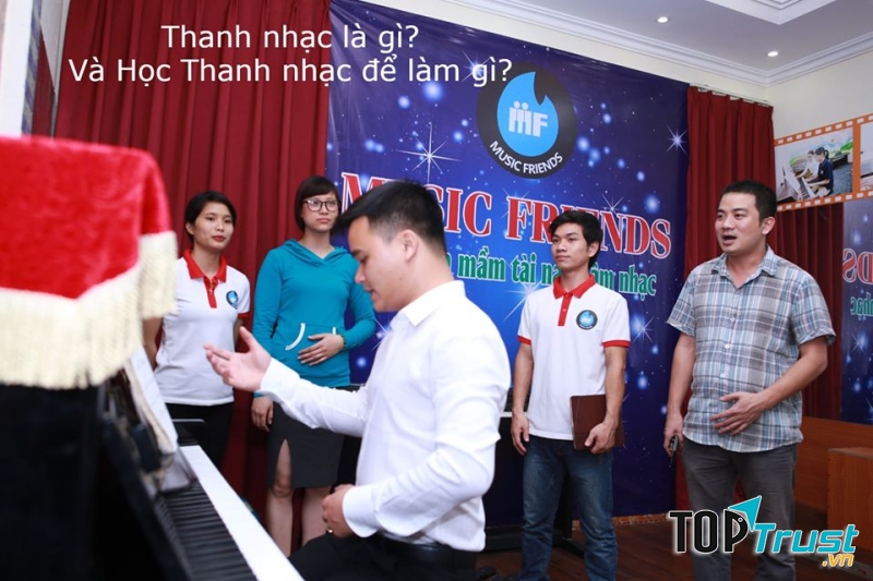 Phòng tập tại Music Friends