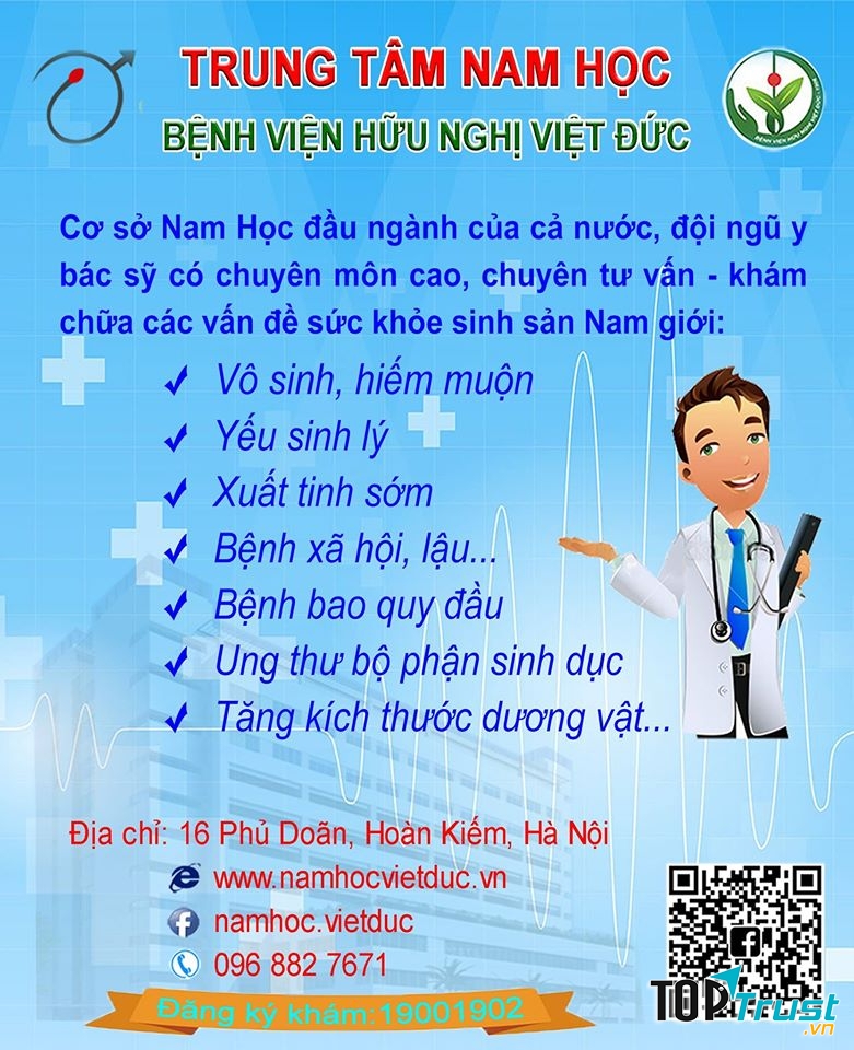 Trung tâm Nam Học - Bệnh viện Hữu Nghị Việt Đức