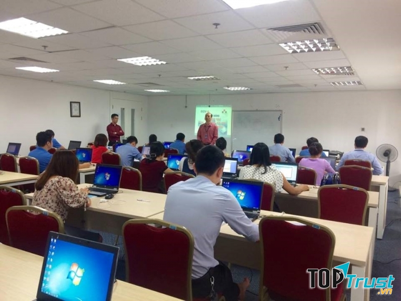 Một lớp học tại Trung tâm Netpro
