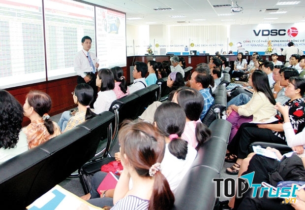 Một buổi học tại trung tâm