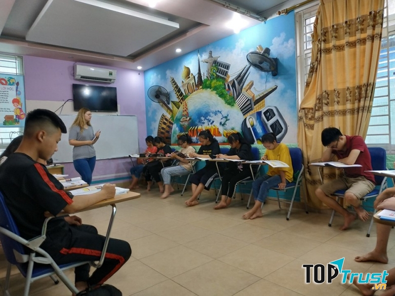 Lớp học tại Trung tâm ngoại ngữ GEL