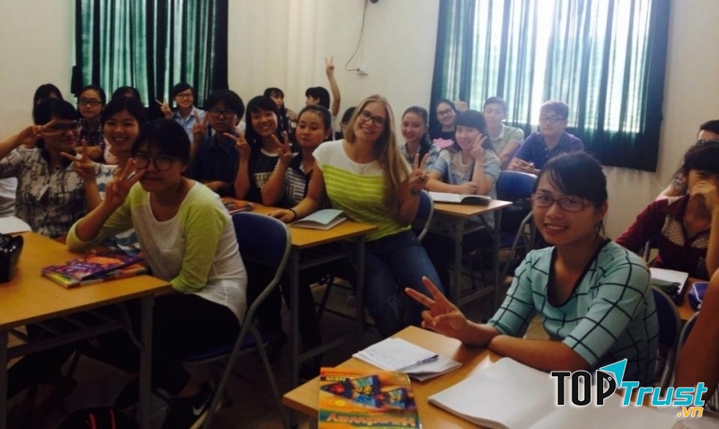 Một lớp học tại đây