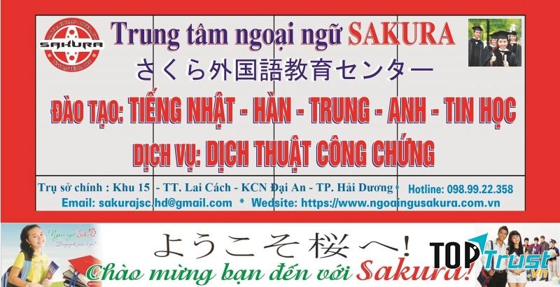 Trung Tâm Ngoại Ngữ Sakura