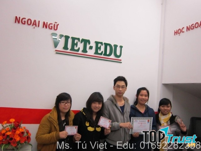 Trung tâm ngoại ngữ VIET-EDU - địa chỉ học tiếng anh cho người mới bắt đầu tại Hà Nội