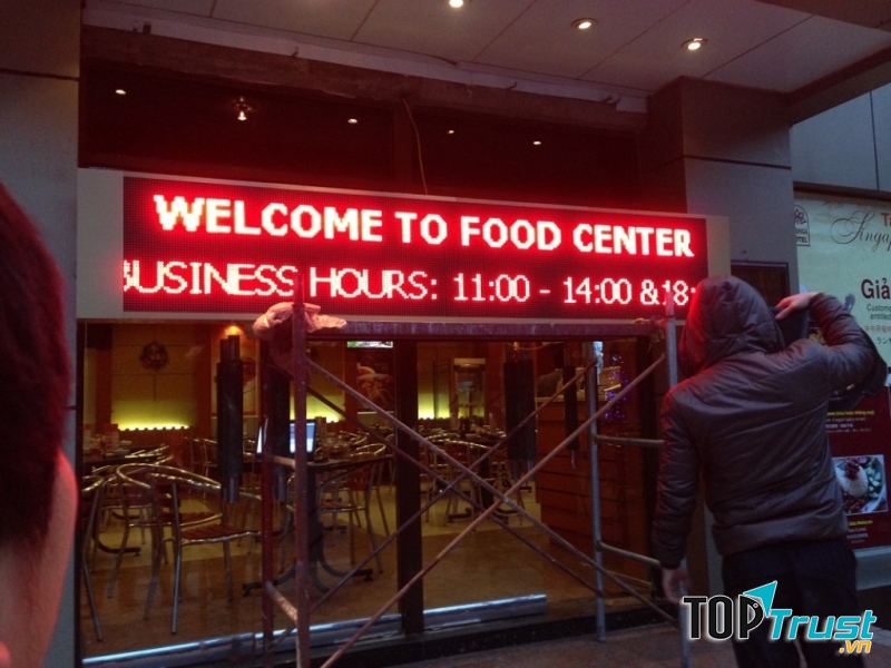 Thiết kế bảng điện tử Led matrix