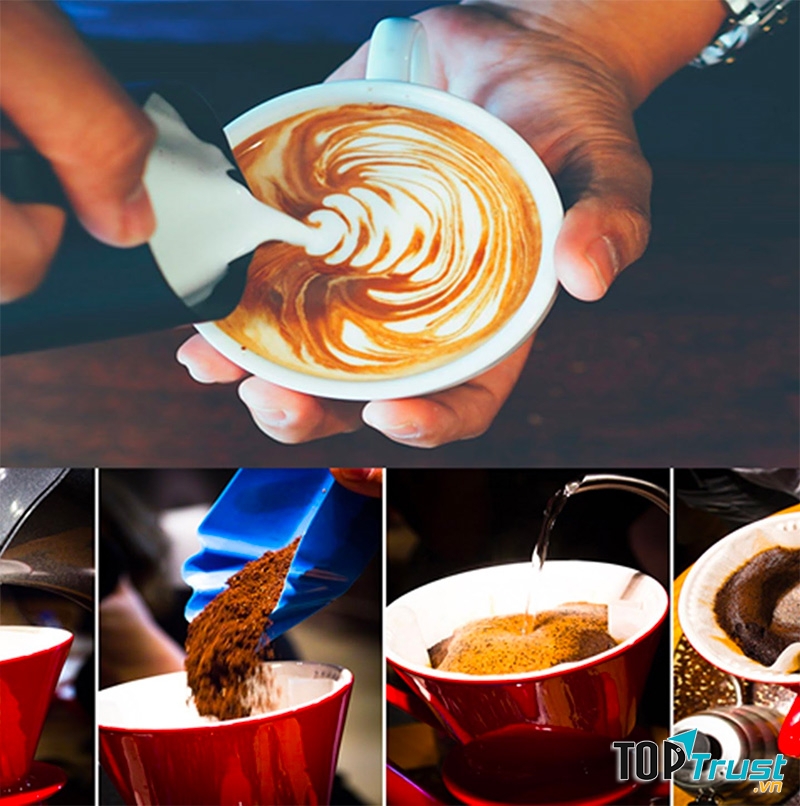 Ở Smart Goal đề cao việc học thực làm thực, học viên có thời gian tối đa để đứng quầy Bar và thực hành chứ không học lý thuyết suông như các nơi khác.