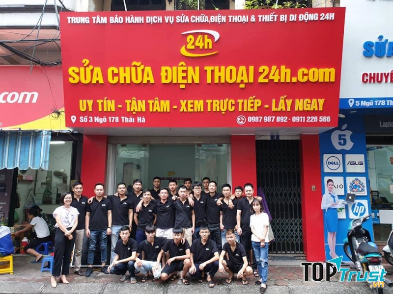 Trung tâm sửa chữa điện thoại 24h