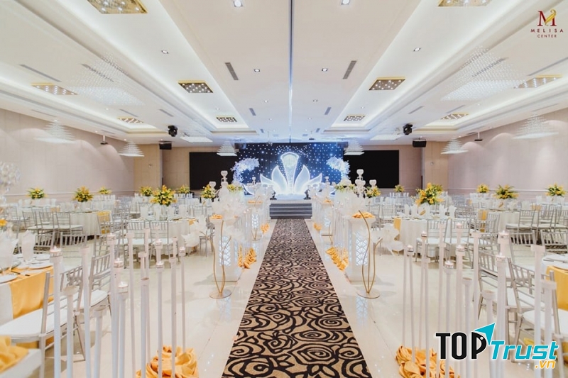 Toàn cảnh trung tâm tiệc cưới Melisa center