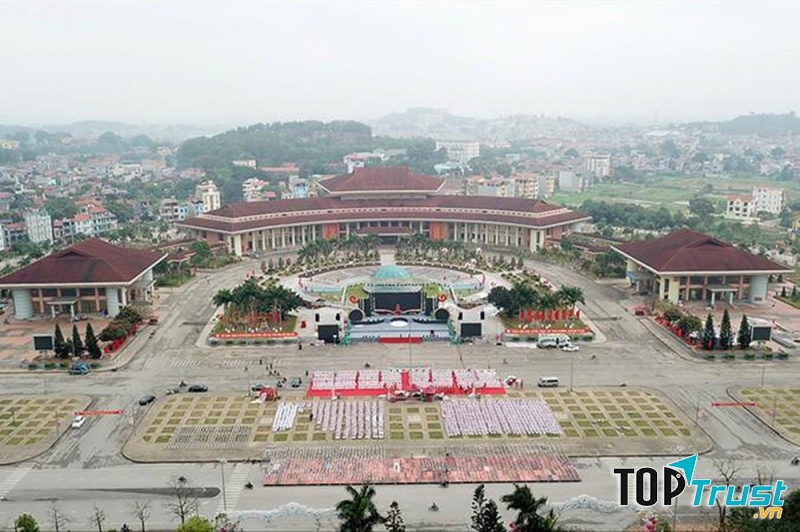 Trung tâm văn hóa Kinh Bắc có quy mô vô cùng lớn