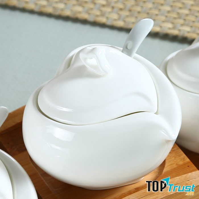 Lọ gốm hình trái tim cực dễ thương