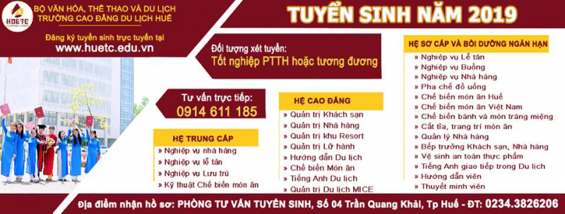 Trường Cao Đẳng Du Lịch Huế