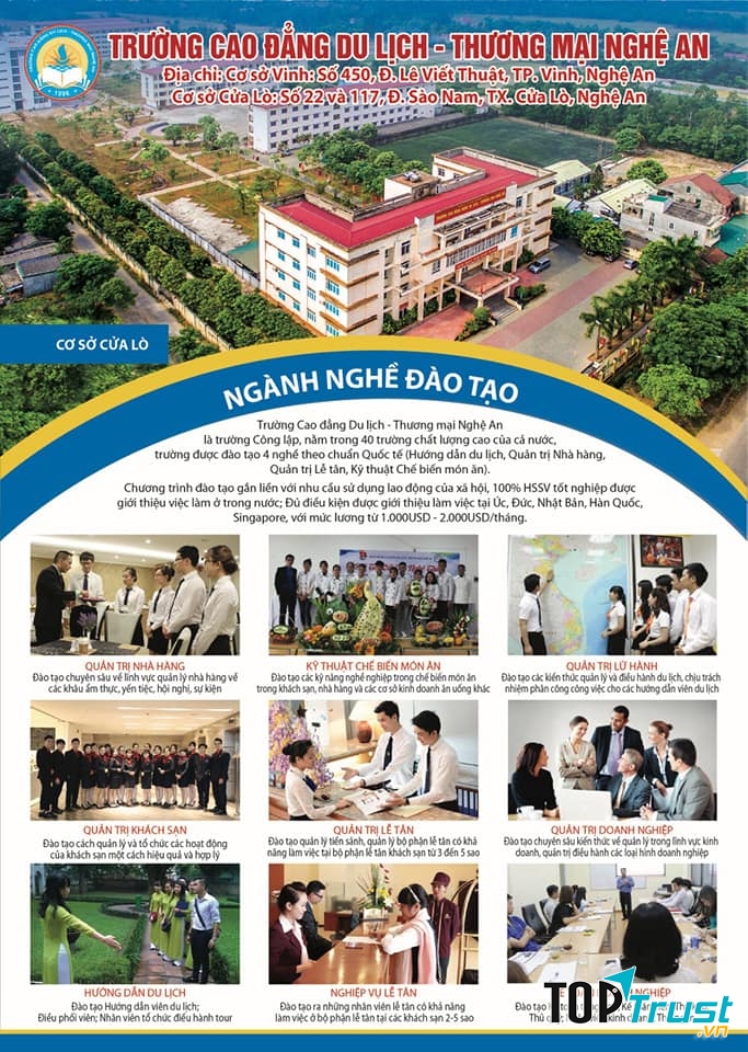 Trường Cao đẳng Du lịch - Thương mại Nghệ An