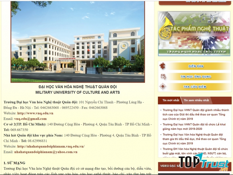 Trường Đại học Văn hóa Nghệ thuật Quân đội