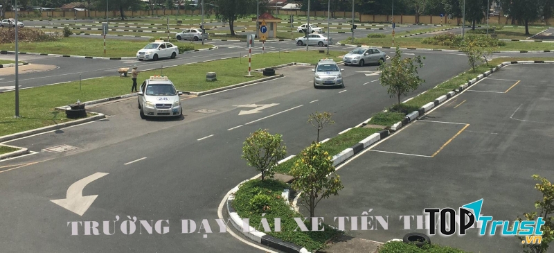 Sân thực hành đạt chuẩn Sở GTVT