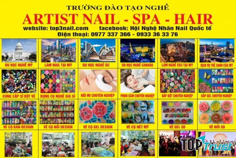 Trường dạy nghề Diệu Phi Artist Nail - Spa - Hair