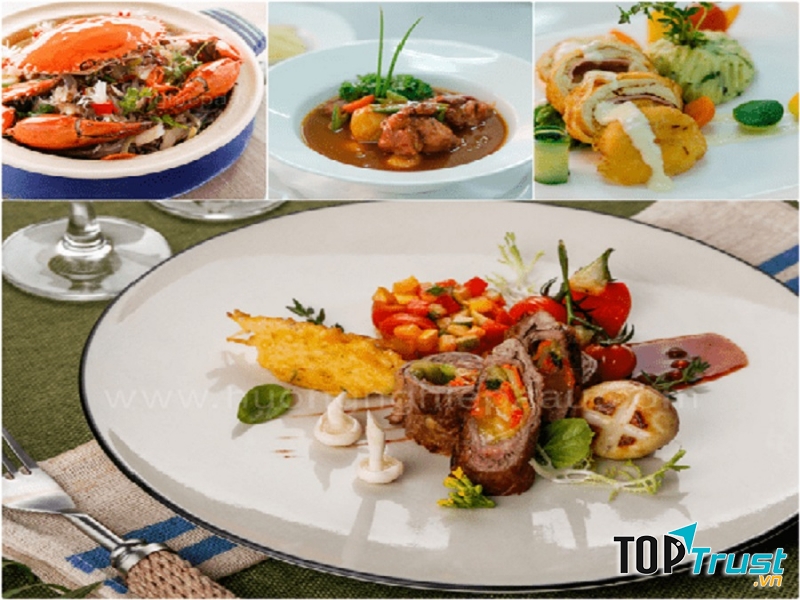 Phong phú món ăn cho học viên lựa chọn