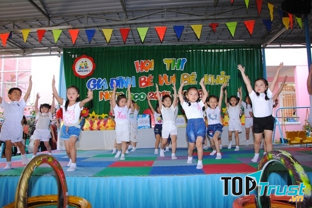 Hội thi tại Trường Mầm Non 2