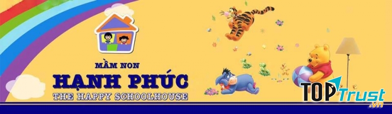 Logo ở Trường Mầm non Hạnh Phúc