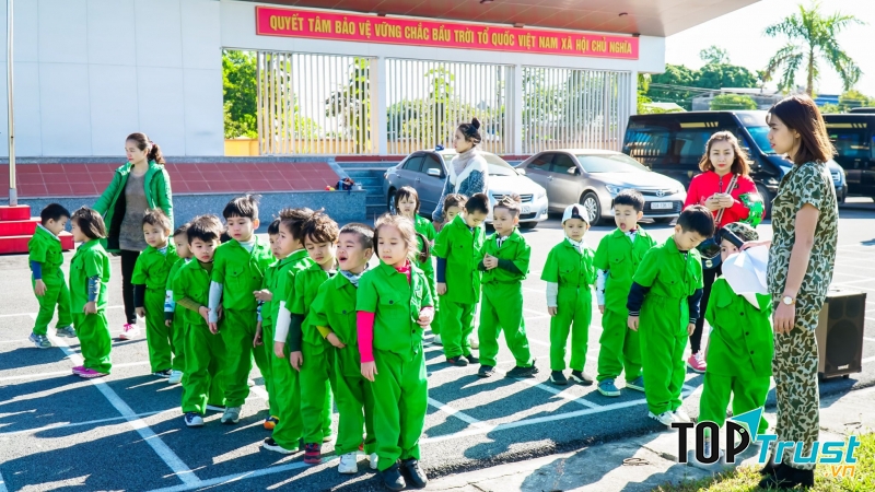 Các bé được tham gia nhiều chương trình ngoại khóa bổ ích