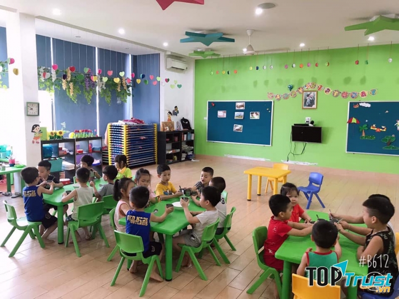 Không gian học tập và vui chơi tại Trường Mầm non Quốc tế ASEAN