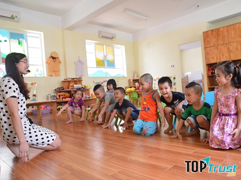 Trẻ được vui chơi một cách khoa học