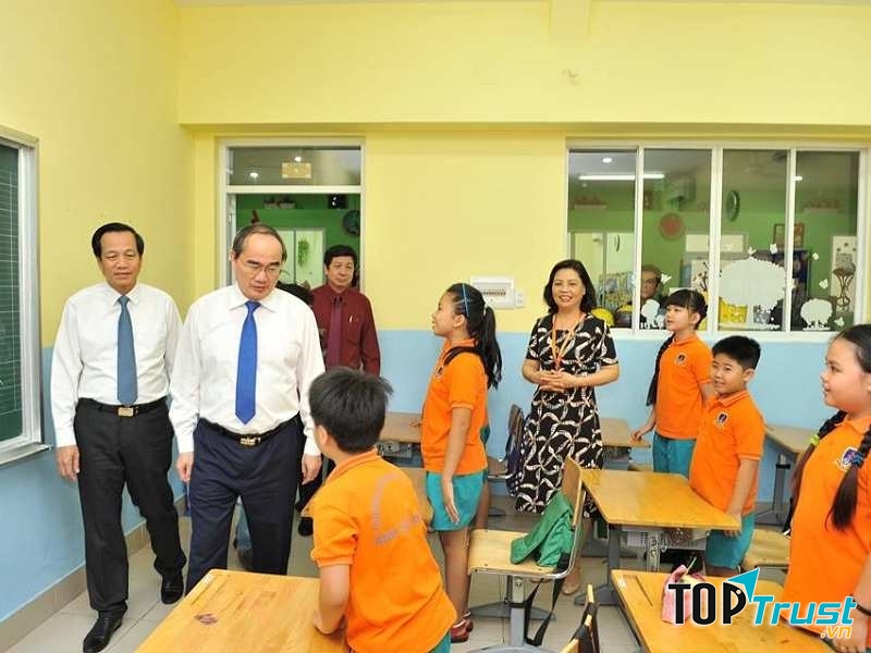 Học sinh trường Mầm non - Tiểu học Anh Việt Mỹ