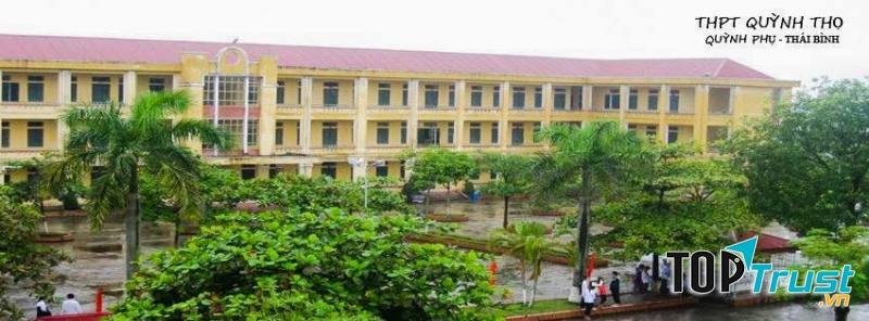 Toàn cảnh Trường Trung học phổ thông Quỳnh Thọ