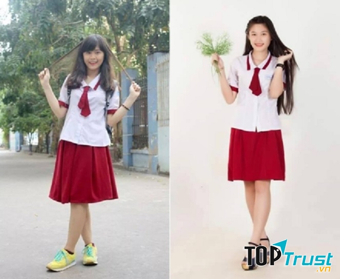 Đồng phục nữ Trường THPT Trường CHinh