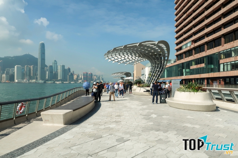 Đại lộ Ngôi sao thuộc khu mua sắm Tiêm Sa Chủy