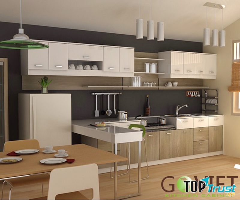 Tủ bếp Gỗ Việt