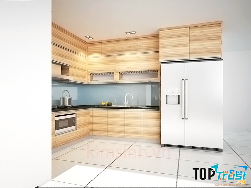 Tủ bếp inox Kim Sinh