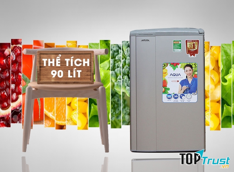 Tủ lạnh Aqua Sanyo AQR-95AR 90 lít